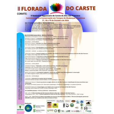 II FLORADA NO CARSTE SERÁ REALIZADO NO IFMG CAMPUS BAMBUÍ
