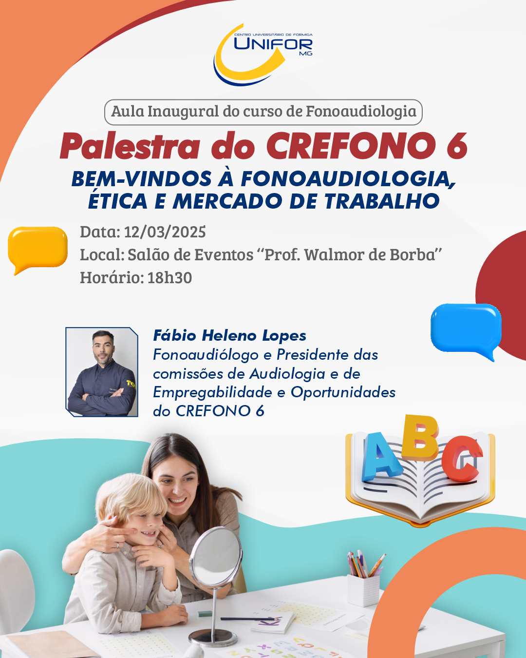 UNIFOR-MG REALIZA PALESTRA DO CREFONO 6