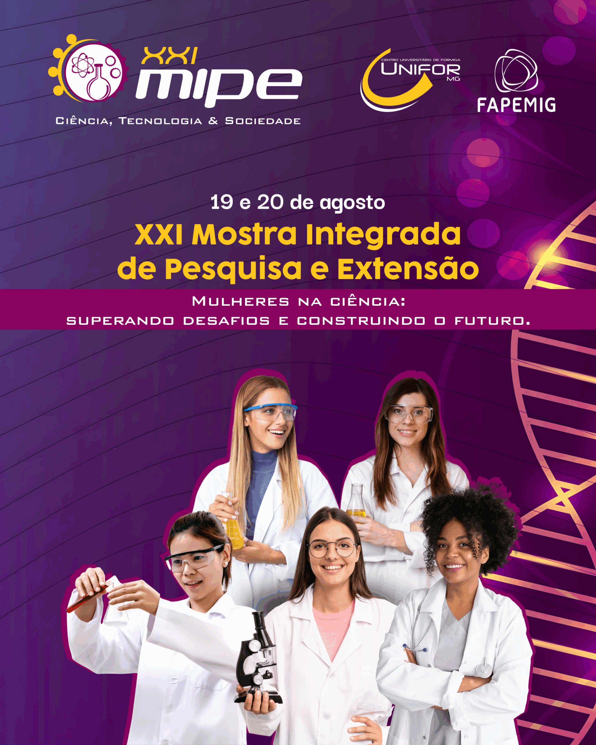 XXI MIPE DIVULGA CRONOGRAMA E TEMPLATES PARA APRESENTAÇÕES DE TRABALHOS