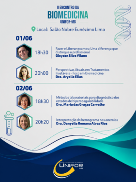 UNIFOR-MG PROMOVE II ENCONTRO DA BIOMEDICINA