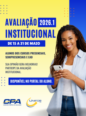 CPA CONVIDA ESTUDANTES PARA A AVALIAÇÃO INSTITUCIONAL 2026.1