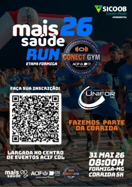 UNIFOR-MG SERÁ PARCEIRO DO MAIS SAÚDE RUN 2026
