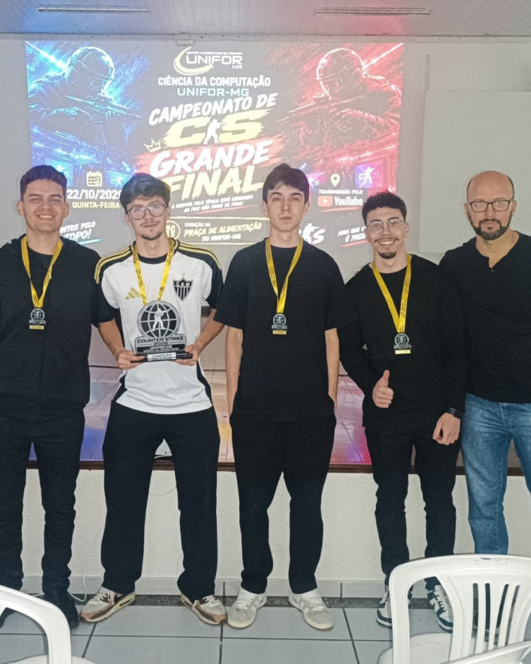 CURSO DE CIÊNCIA DA COMPUTAÇÃO DO UNIFOR-MG PROMOVE I CAMPEONATO DE CS